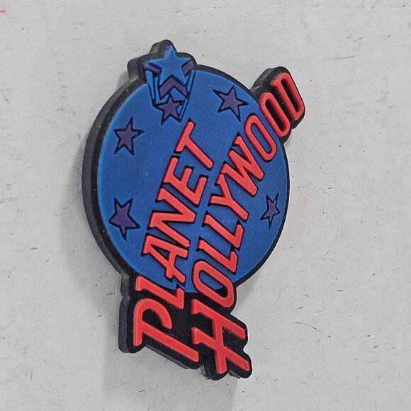 Planet Hollywood Magnet Kitchen Fridge Vintage PVC Rubber - Picture 8 of 8